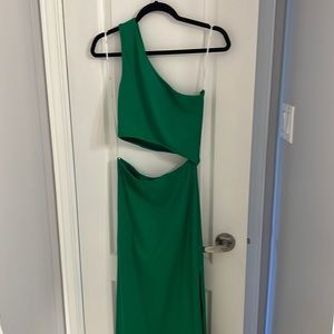 One Shoulder Midi Dress
